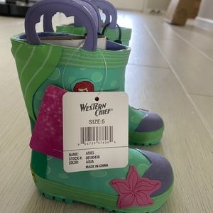 NWT!western chief toddler girl’s rainboot